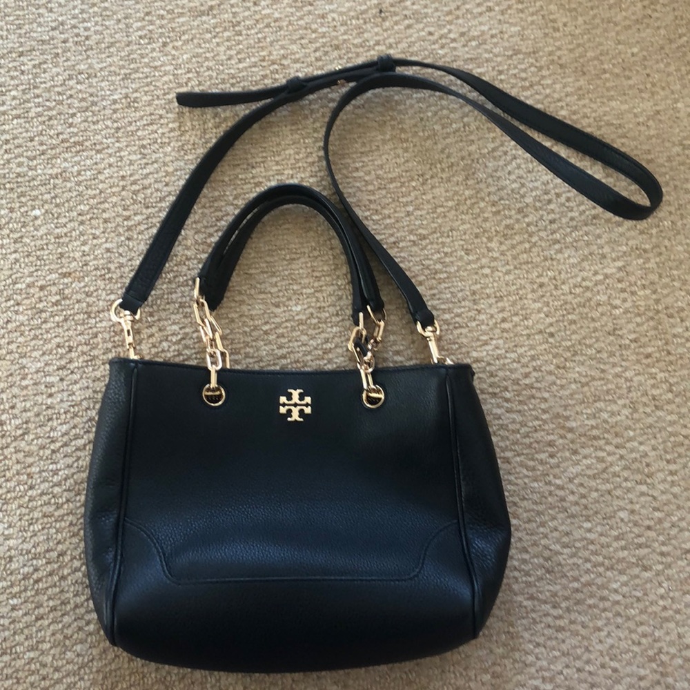 Tory Burch black leather cross body